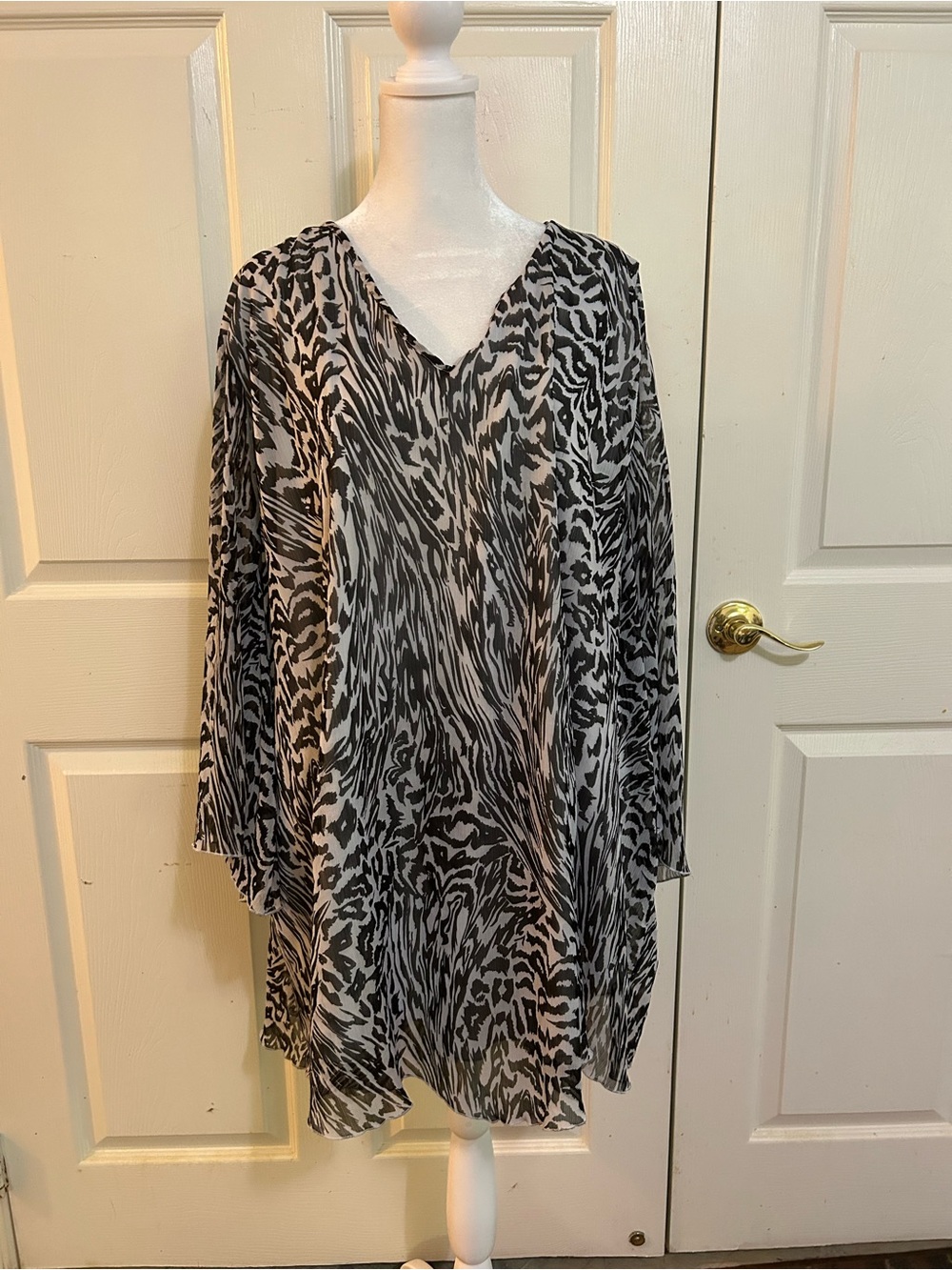 Ulla Popken animal print tunic, size 28/30